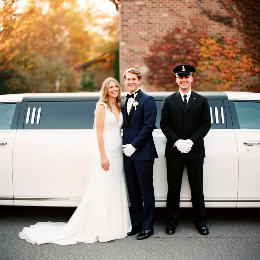 White Lincoln Town Car stretch limousine — Sioux Falls limo service